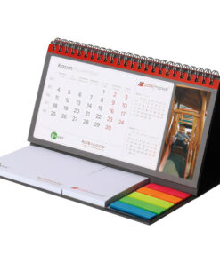 AMT-09 Renkli Yapışkan Notluklu Özel Takvim