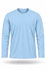 Mevsimlik Uzun Kol Bisiklet Yaka T-Shirt - Görsel 5