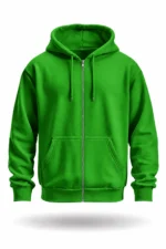 Fermuarlı Kapüşonlu Hoodie - Görsel 6