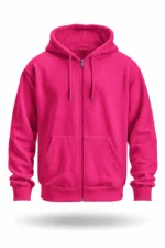 Fermuarlı Kapüşonlu Hoodie - Görsel 10