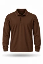 Uzun Kol Polo Yaka T-Shirt - Görsel 11