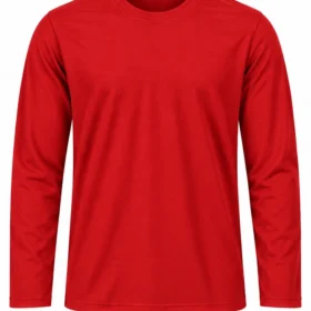 Mevsimlik Uzun Kol Bisiklet Yaka T-Shirt