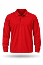 Uzun Kol Polo Yaka T-Shirt - Görsel 12