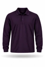Uzun Kol Polo Yaka T-Shirt - Görsel 13