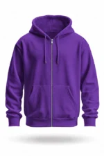 Fermuarlı Kapüşonlu Hoodie - Görsel 16