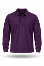 Uzun Kol Polo Yaka T-Shirt - Görsel 14