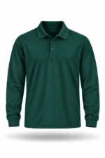 Uzun Kol Polo Yaka T-Shirt - Görsel 15