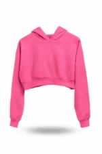 Kapüşonlu Crop Hoodie