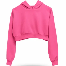 Kapüşonlu Crop Hoodie