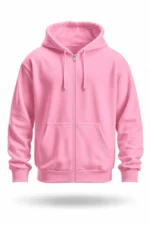Fermuarlı Kapüşonlu Hoodie - Görsel 18