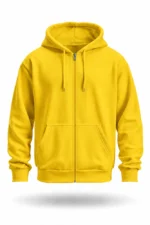 Fermuarlı Kapüşonlu Hoodie - Görsel 19