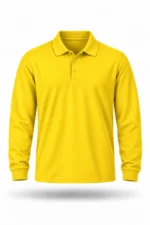 Uzun Kol Polo Yaka T-Shirt - Görsel 17