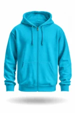 Fermuarlı Kapüşonlu Hoodie - Görsel 21