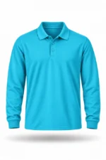 Uzun Kol Polo Yaka T-Shirt - Görsel 19